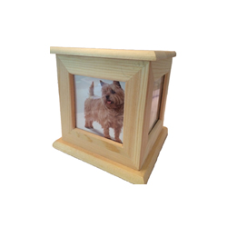 Urna Cubo Giratório c/ 4 fotos R$ 90,00